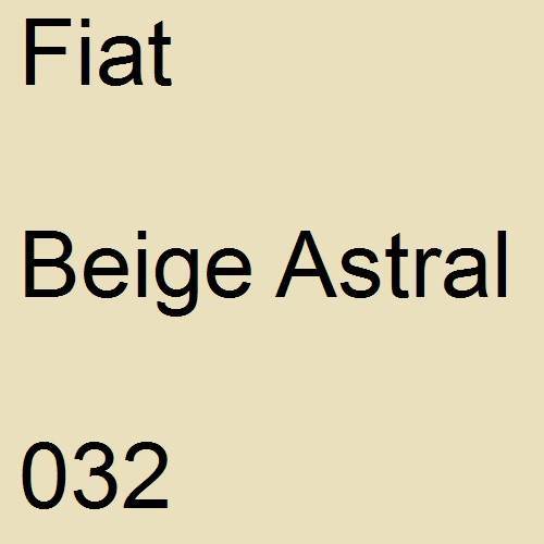 Fiat, Beige Astral, 032.